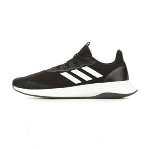 NWOT Adidas QT Racer Sport Running Sneakers Womans Size 7 in Black/White/Grey
